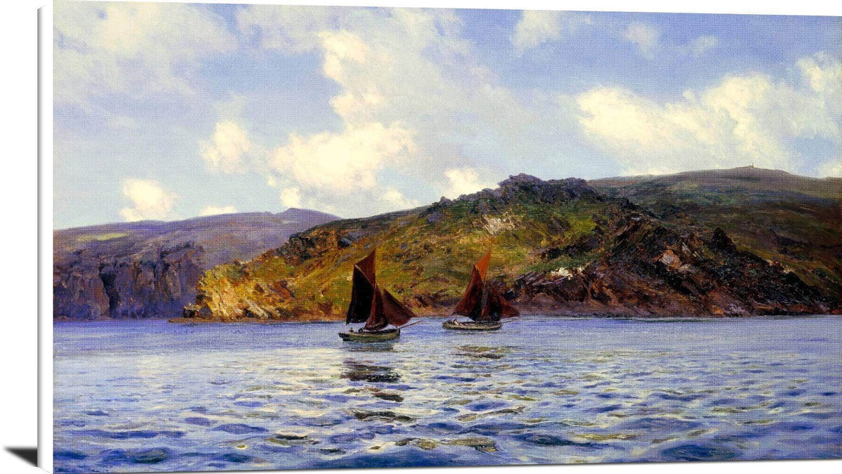 Catspaws Off The Land Painting Henry Moore Canvas Art Fine Art Print