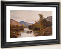 Cattle In The Highlands By Alfred De Breanski Fine Art Print