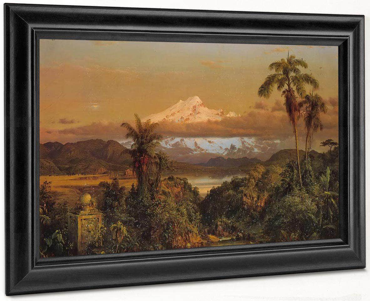 Cayambe By Fredric Edwin Church Fine Art Print