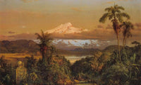 Cayambe By Fredric Edwin Church Fine Art Print