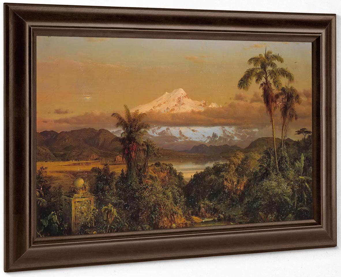 Cayambe By Fredric Edwin Church Fine Art Print