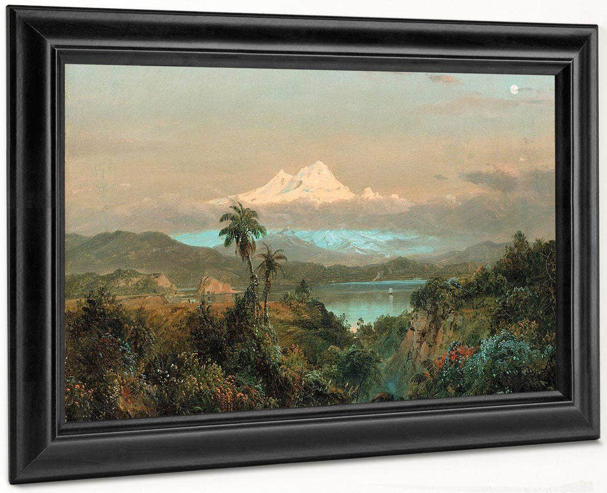 Cayambe By Fredric Edwin Church By 01 Fine Art Print