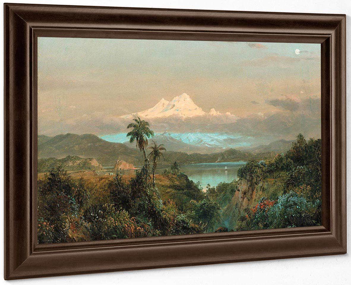 Cayambe By Fredric Edwin Church By 01 Fine Art Print