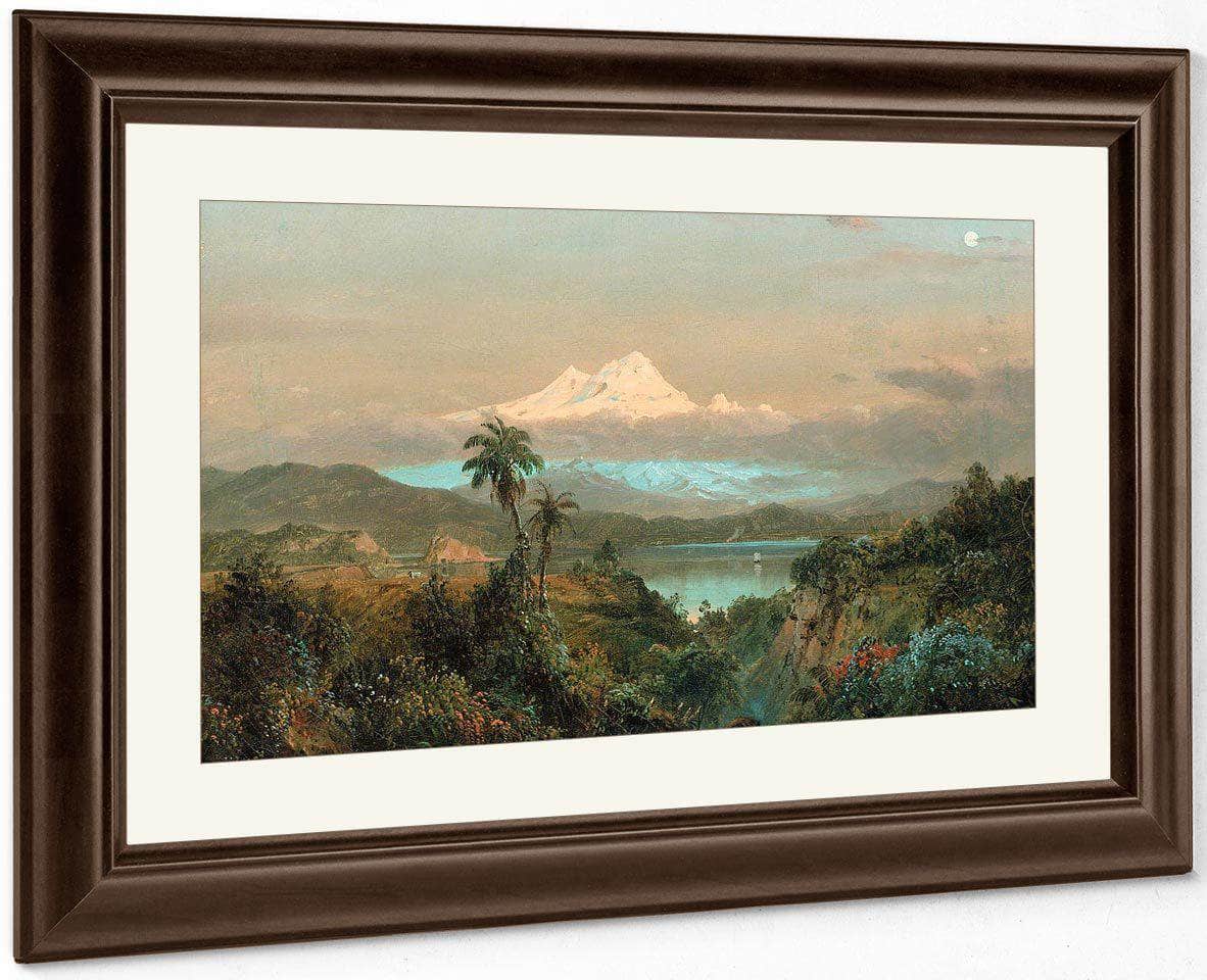 Cayambe By Fredric Edwin Church By 01 Fine Art Print
