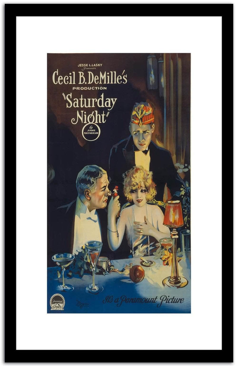 Cecil B.demilles  Wpa Vintage Advertising Fine Art Print