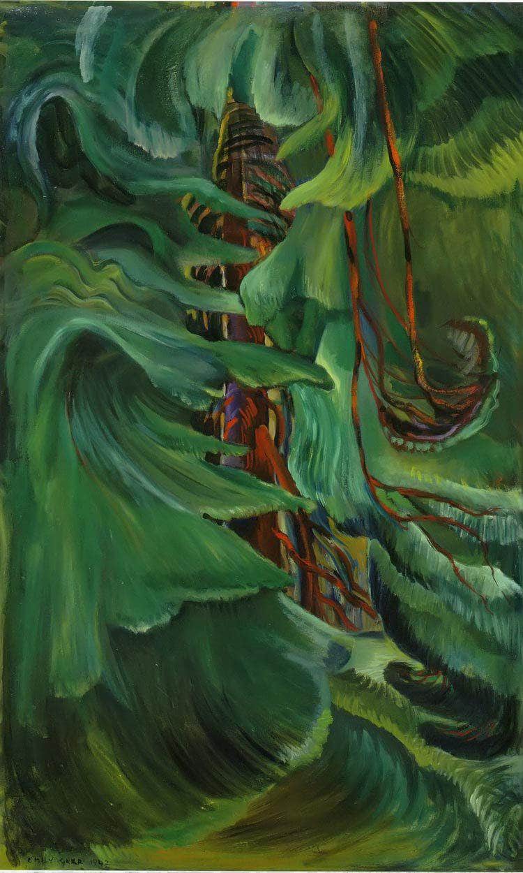 Cedar 1942 By Emily Carr Fine Art Print