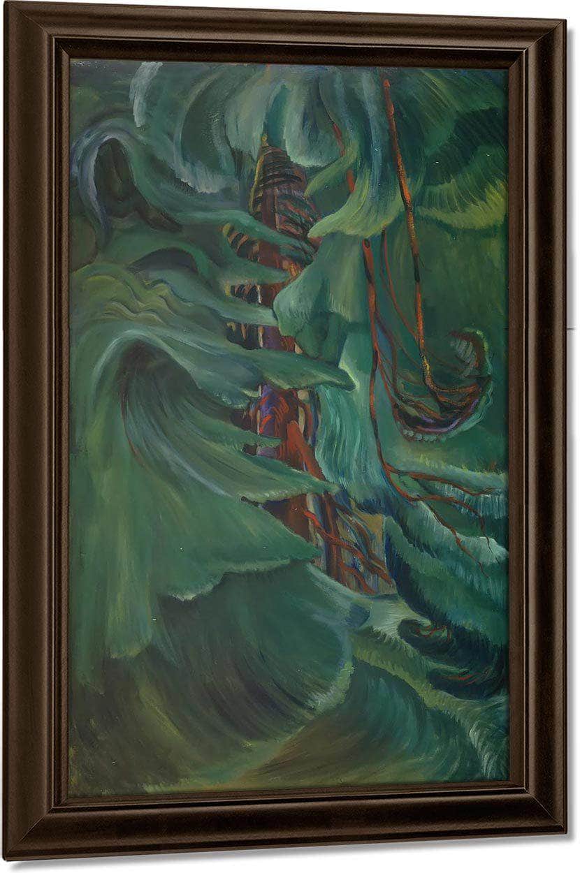 Cedar By Emily Carr Fine Art Print