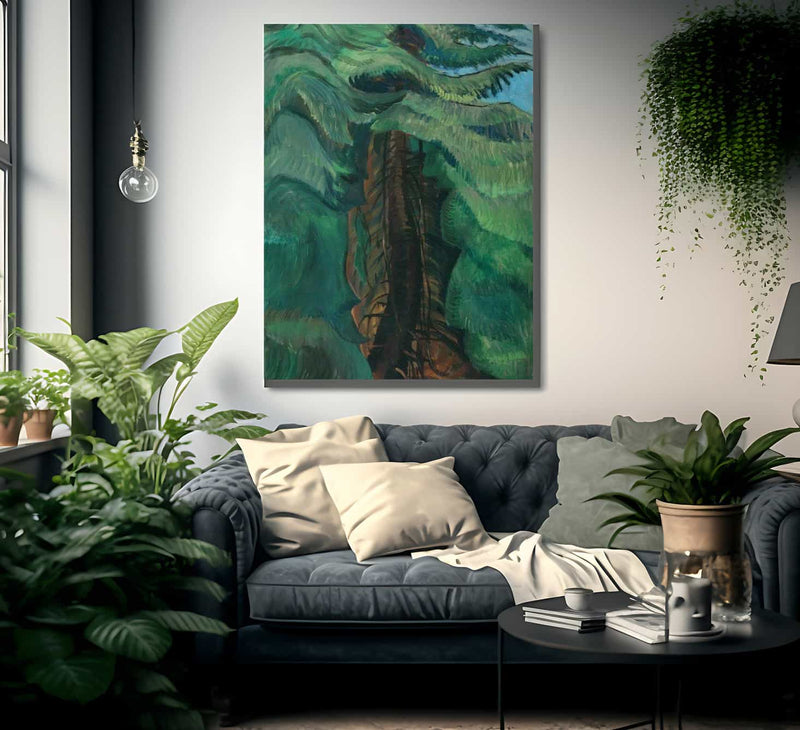 Cedar Sanctuary By Emily Carr Fine Art Print