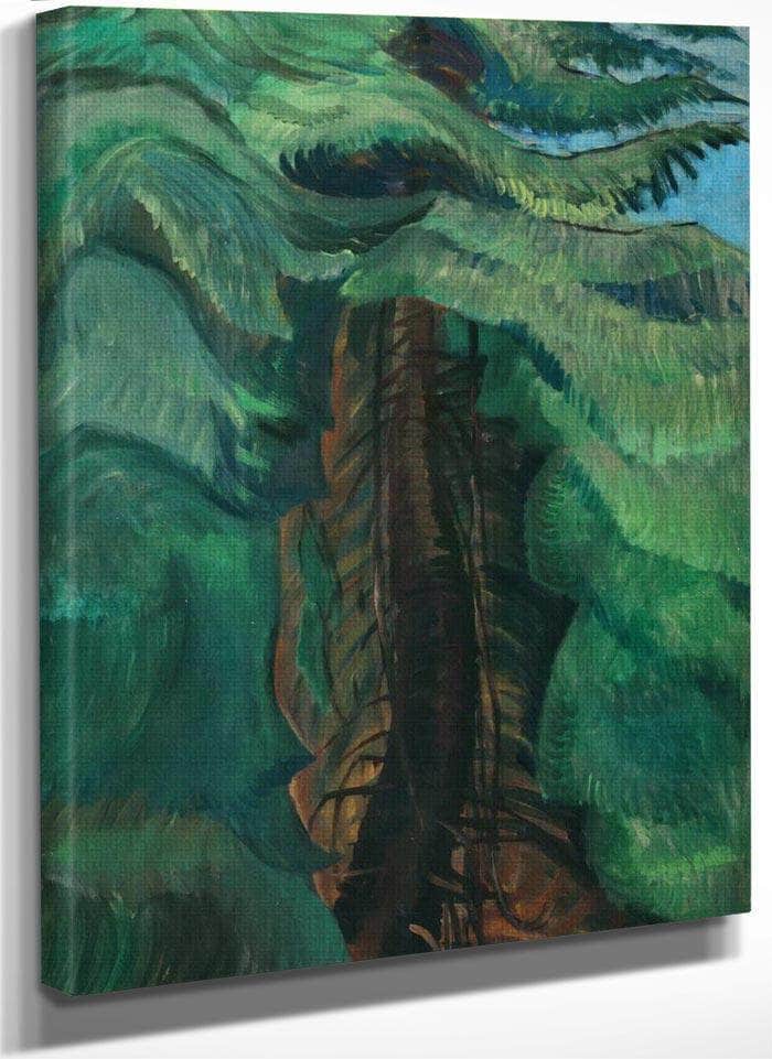 Cedar Sanctuary By Emily Carr Fine Art Print