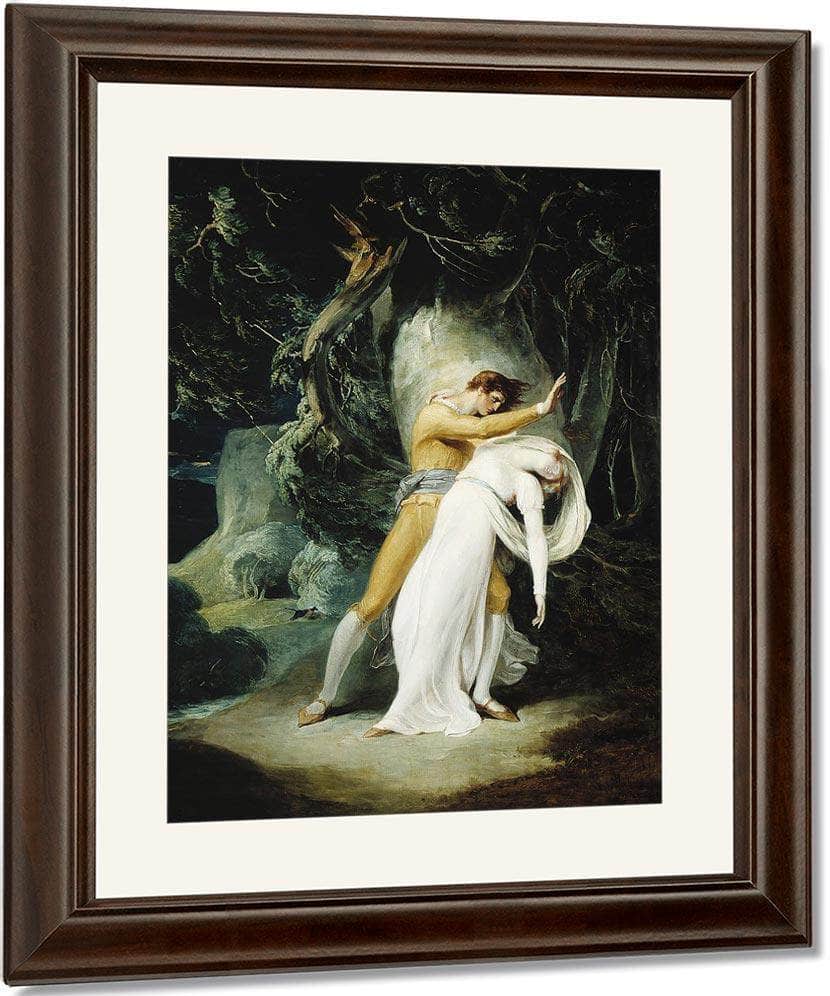 Celadon And Amelia By William Hamilton Fine Art Print