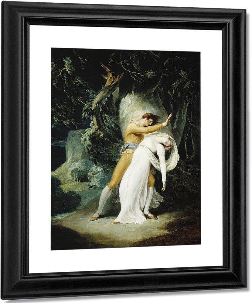 Celadon And Amelia By William Hamilton Fine Art Print