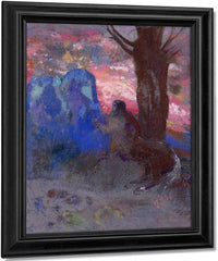 Centaur By  Redon, Odilon Fine Art Print
