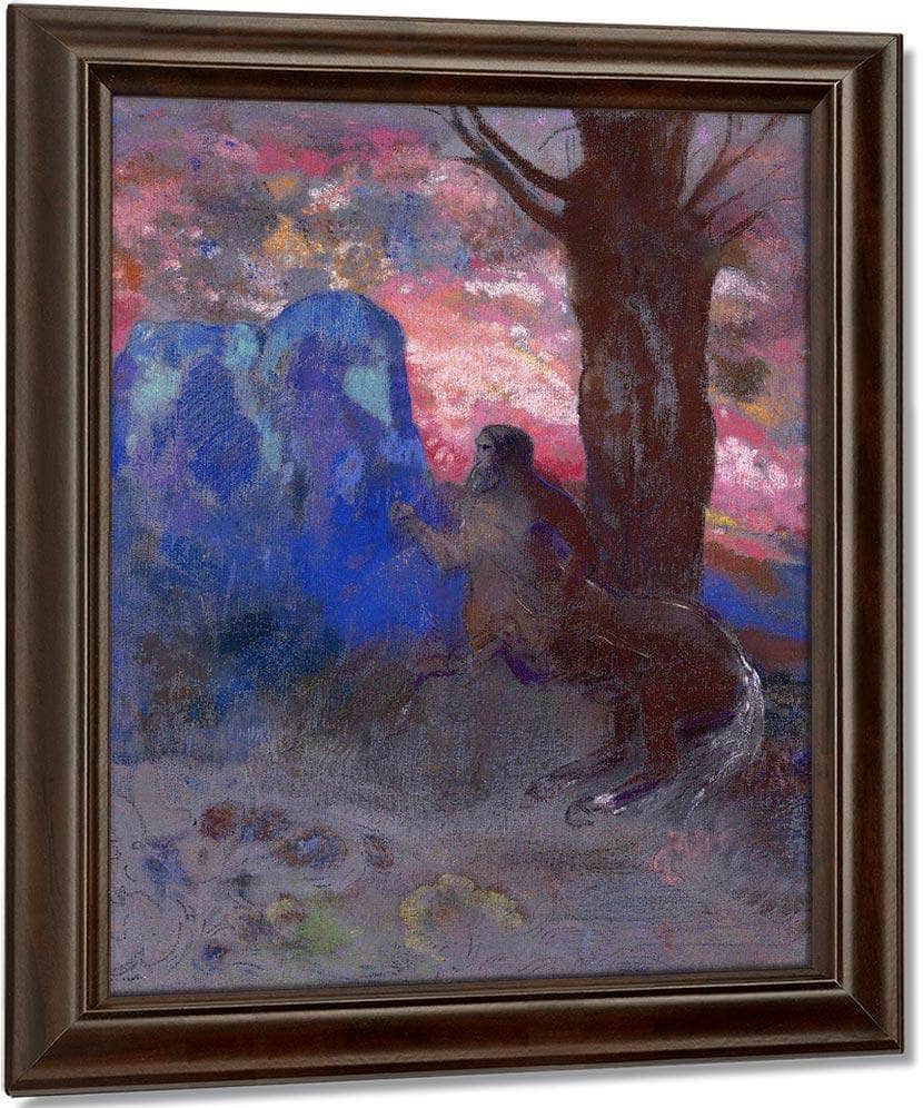 Centaur By  Redon, Odilon Fine Art Print