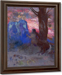 Centaur By  Redon, Odilon Fine Art Print