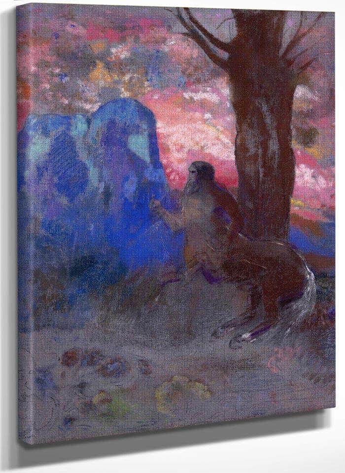 Centaur By  Redon, Odilon Fine Art Print