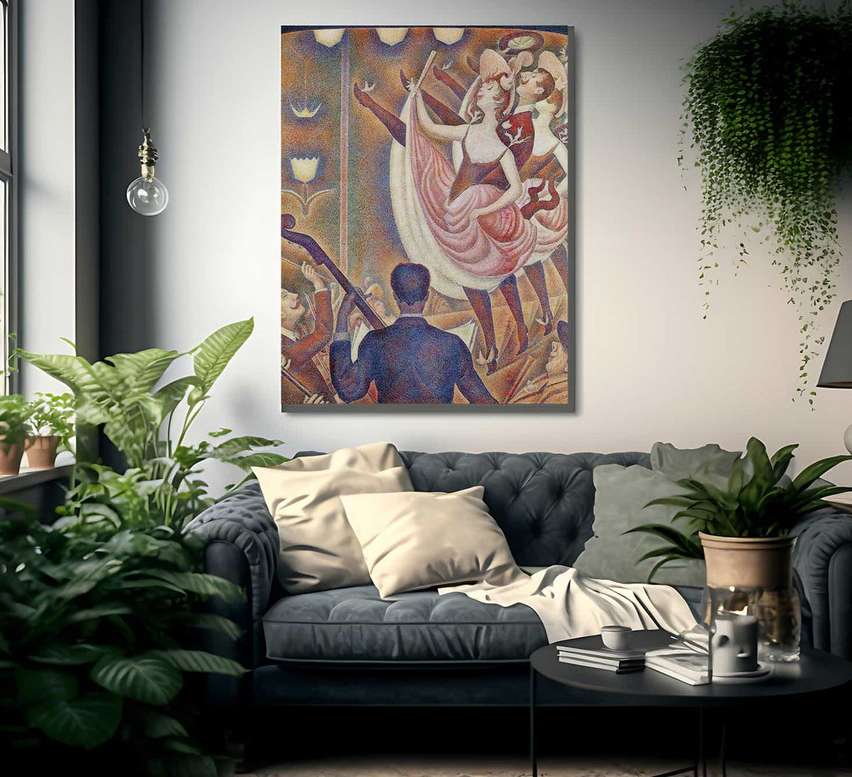 Chahut 1890 By Georges Seurat Fine Art Print