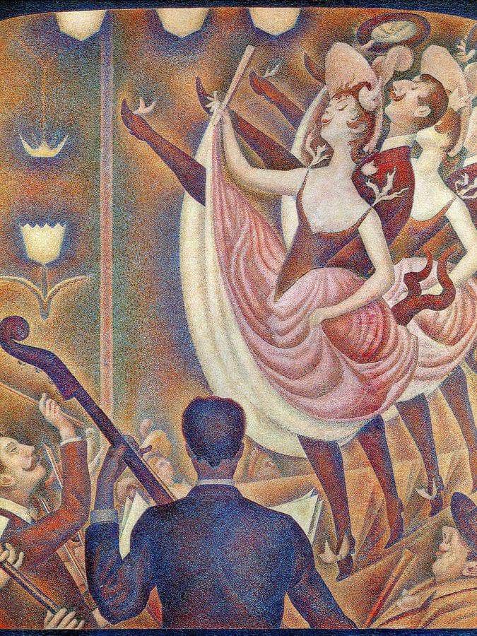 Chahut 1890 By Georges Seurat Fine Art Print