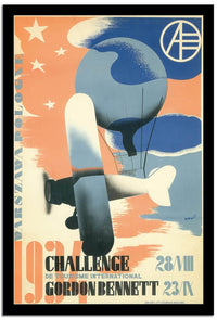 Challenge  Vintage Poster Fine Art Print