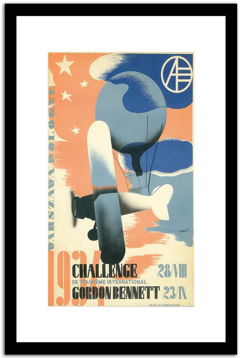 Challenge  Vintage Poster Fine Art Print