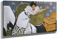 Champagne Codorniu (Lola Plumet) By Ramon Casas Fine Art Print
