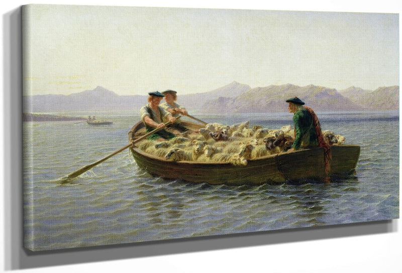 Changing Of Meadow By Rosa Bonheur Fine Art Print