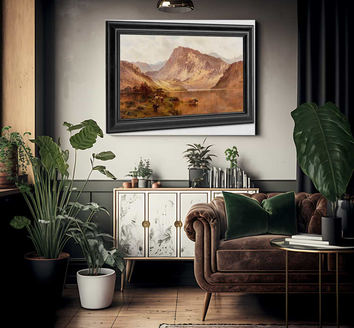 Changing Pastures By Alfred De Breanski Fine Art Print