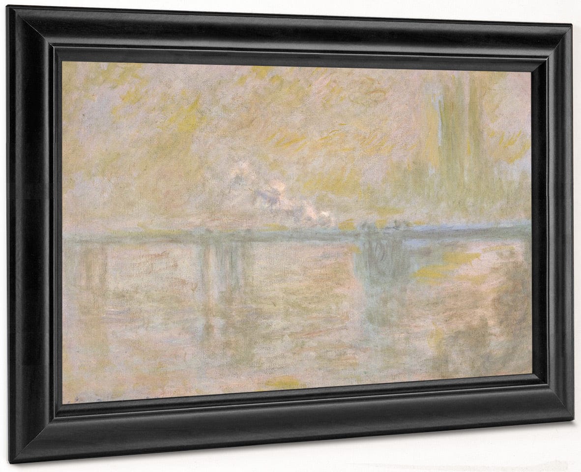 Charing Cross Bridge In London By Claude Monet Fine Art Print