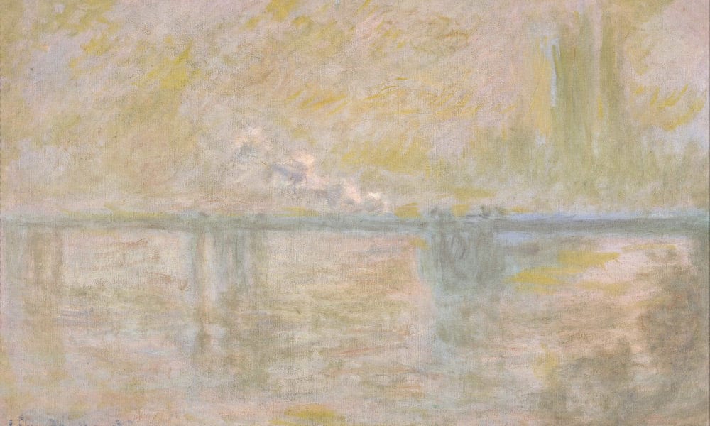 Charing Cross Bridge In London By Claude Monet Fine Art Print