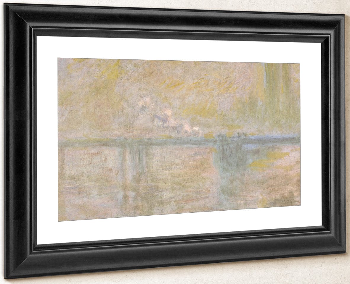 Charing Cross Bridge In London By Claude Monet Fine Art Print