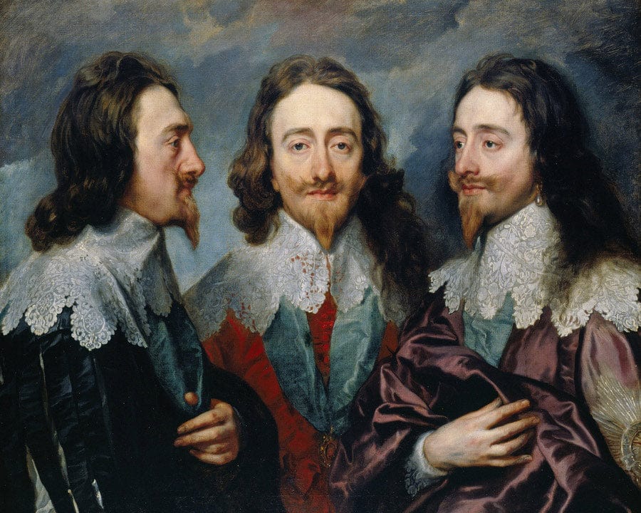 Charles I By Anthony Van Dyck Fine Art Print