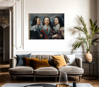 Charles I By Anthony Van Dyck Fine Art Print