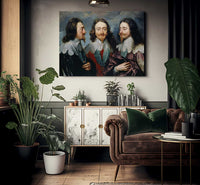Charles I By Anthony Van Dyck Fine Art Print