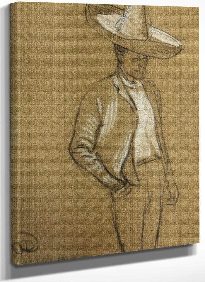 Charro No. 2 1905 By Maynard Dixon Fine Art Print
