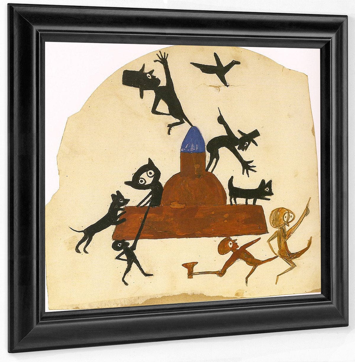 Chasing Ghosts By Bill Traylor Fine Art Print