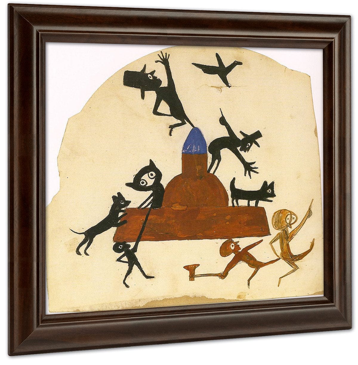 Chasing Ghosts By Bill Traylor Fine Art Print