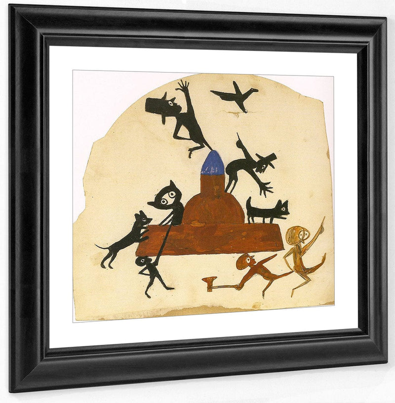 Chasing Ghosts By Bill Traylor Fine Art Print