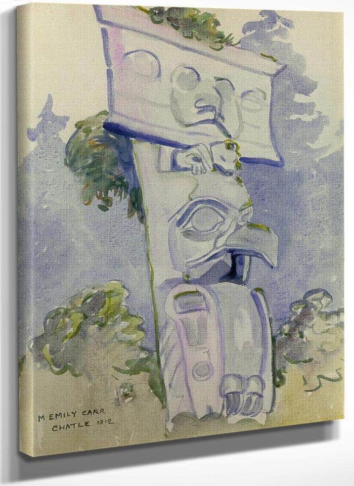 Chatle By Emily Carr Fine Art Print
