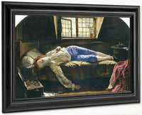 Chatterton By Henry Wallis Fine Art Print