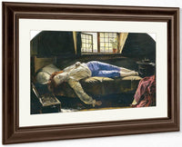 Chatterton By Henry Wallis Fine Art Print