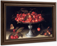 Cherries In A Silver Compote 1610 By Fede Galizia Fine Art Print