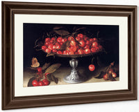Cherries In A Silver Compote 1610 By Fede Galizia Fine Art Print