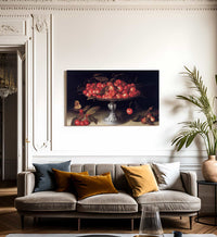 Cherries In A Silver Compote 1610 By Fede Galizia Fine Art Print