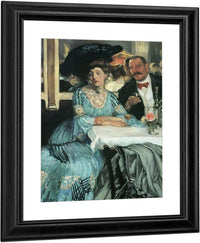 Chez Mouquin By William J Glackens Fine Art Print