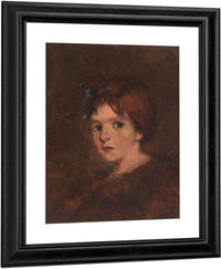 Child In Browns By Alice Pike Barney Fine Art Print