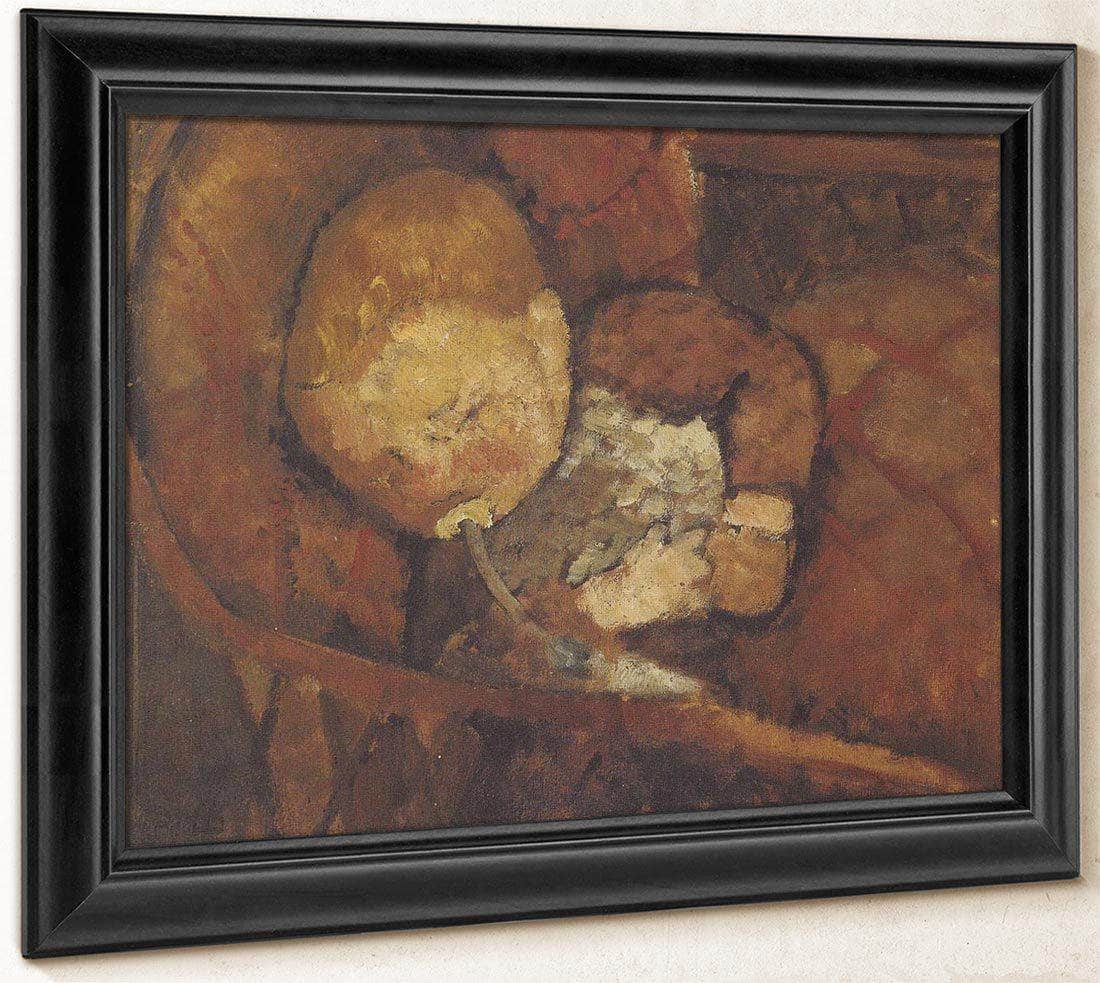 Child In The Cradle By Paula Modersohn Becker Fine Art Print