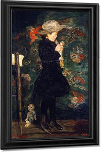 Child With Doll By James Ensor Fine Art Print