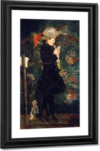 Child With Doll By James Ensor Fine Art Print
