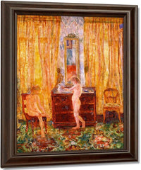 Children Dressing By James Ensor Fine Art Print