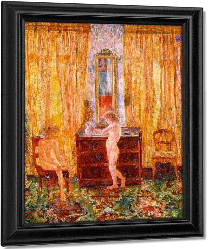 Children Dressing By James Ensor Fine Art Print