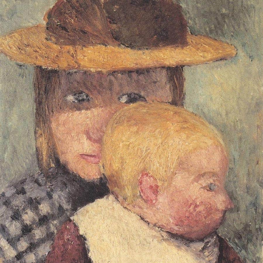 Children In The Sun By Paula Modersohn Becker Fine Art Print